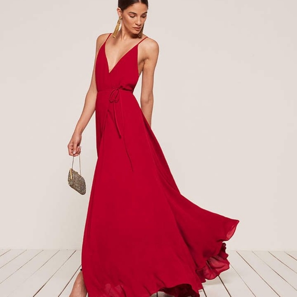 Reformation Dresses & Skirts - NWT Reformation Calalily Dress in Lipstick